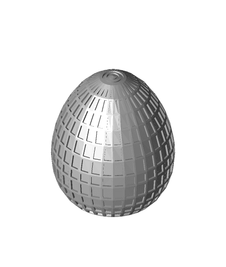 fancy egg 2 (1 piece).stl 3d model