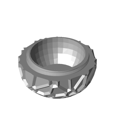 fancy egg 3 bottom (v3 fix).stl 3d model