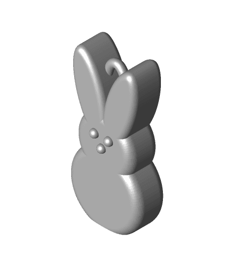 G3_Peep_Bunny_Keychain_v1.stl 3d model