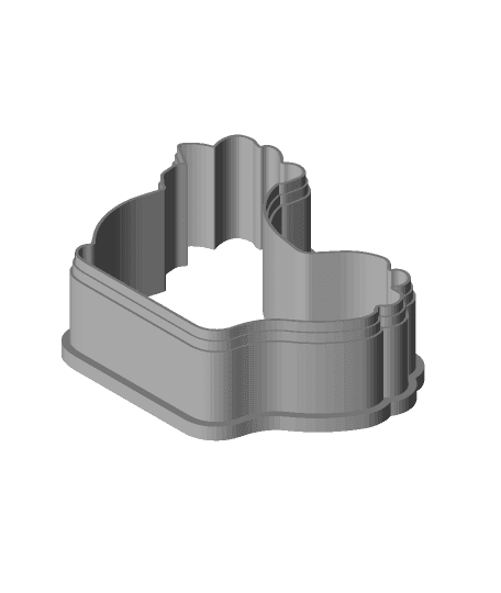 Hen Cookie Cutter.stl 3d model