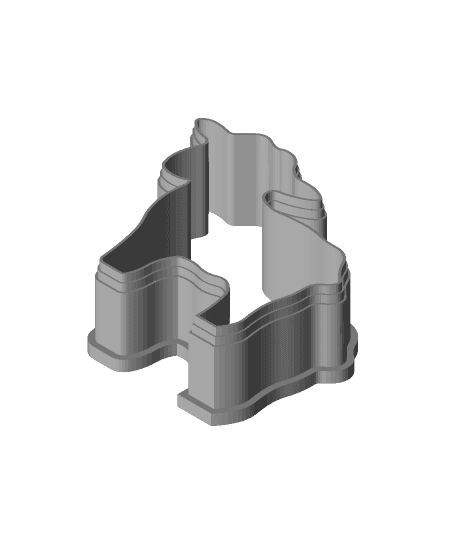 Sheep Cookie Cutter.stl 3d model