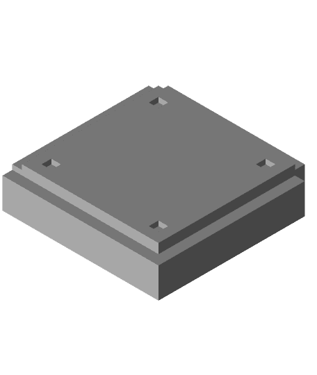 Mario Tile - Empty Block.stl 3d model