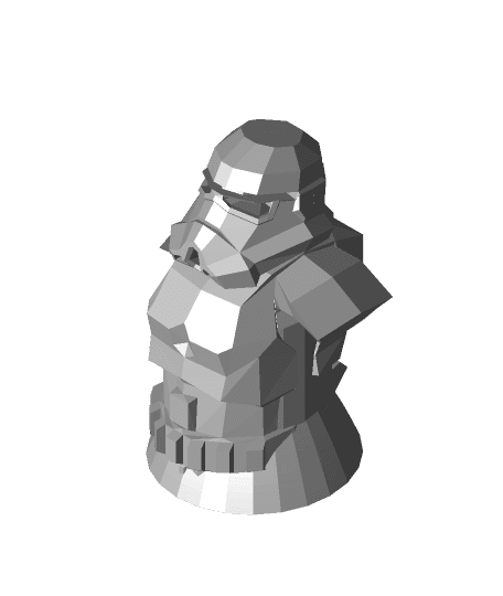 StarWars_Chess_Storm_Trooper_Pawn.stl 3d model