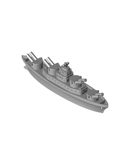 Battleship.stl 3d model
