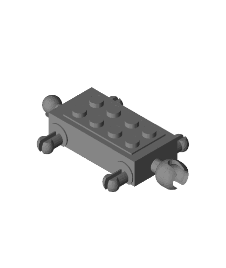 Lego_Car_001.obj 3d model