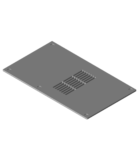 Electronics-Case2-Top.stl 3d model