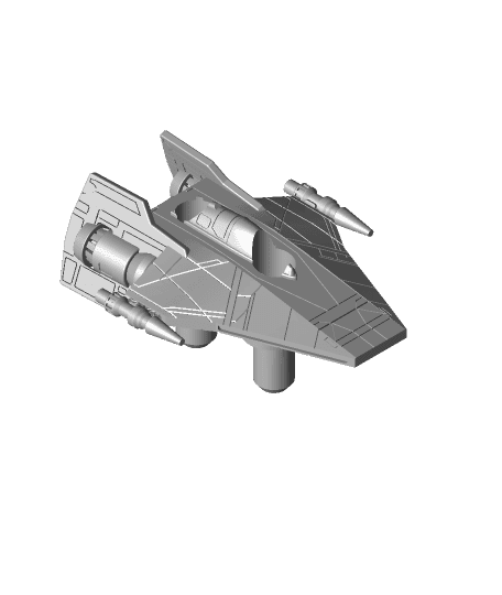 rebel_ship_Snowspeeder.stl 3d model