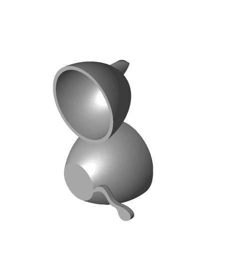 Grompy_cat_hollow.stl 3d model