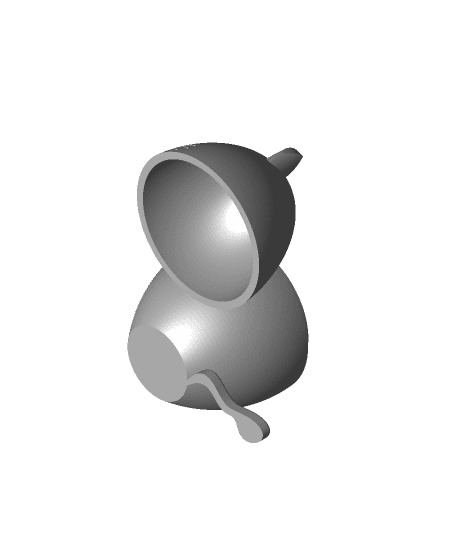 Wink_cat_hollow.stl 3d model