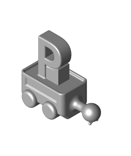 P.stl 3d model