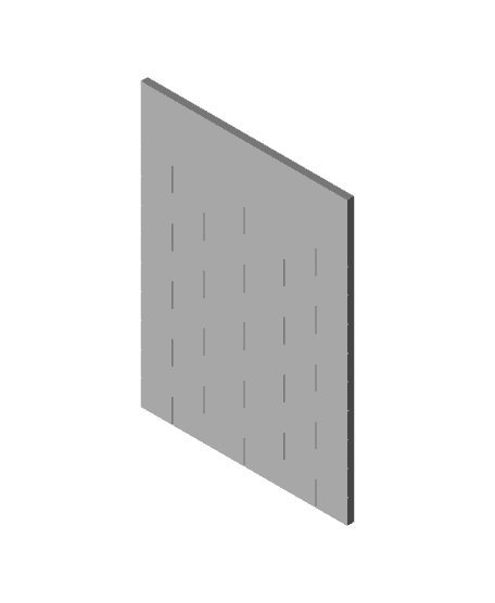 FRONT WALL.stl 3d model