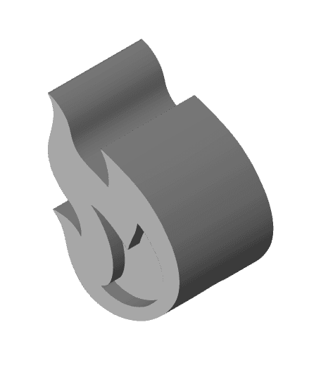 flame.stl 3d model