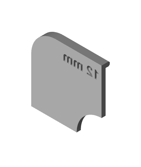 12mm radius.stl 3d model