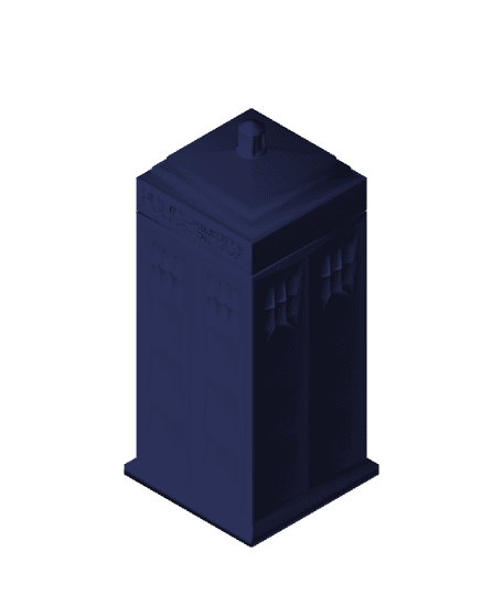 TARDIS.3mf 3d model