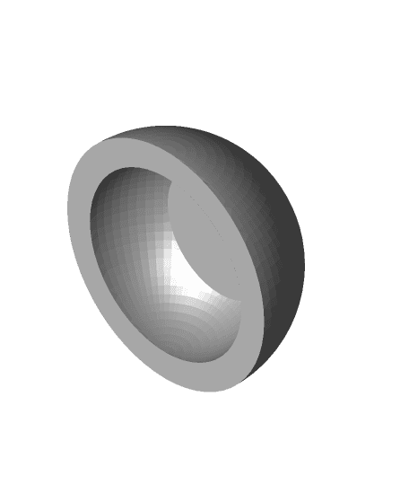 Eye26mmCut16mm.STL 3d model