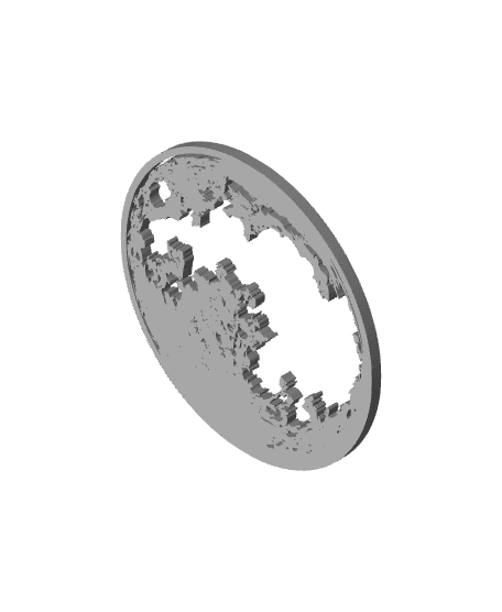 moon.stl 3d model