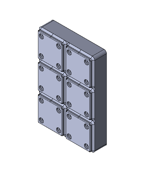 Gridfinity Templates Solidworks 3d model