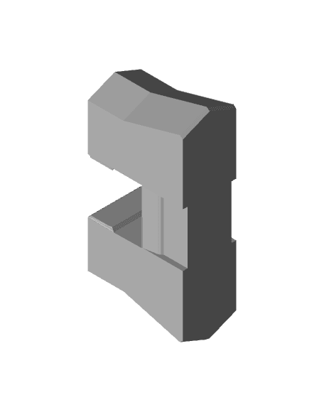 8 mm T Wall Support Peg - Part 2.stl 3d model