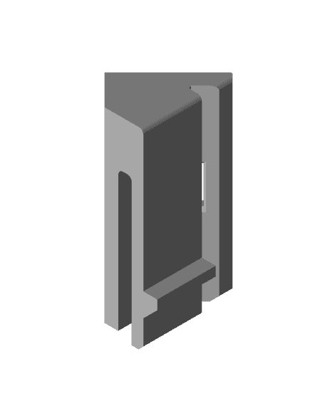 Click Drawer Bin Stopper - Right.stl 3d model