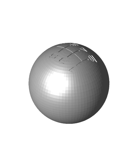 Honda S2000 countersunk shift knob 3d model