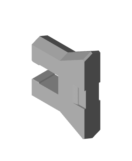 15 mm T Wall Support Peg - Part 2.stl 3d model