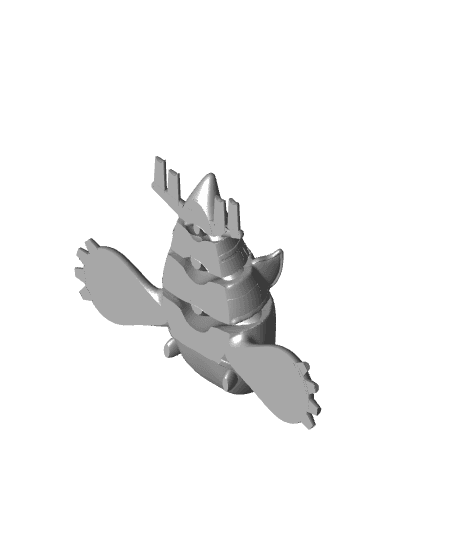 Kyogre .3mf 3d model