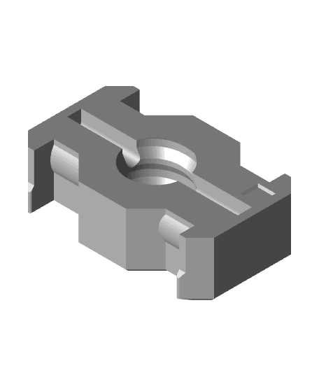 Flush Snap (DS Part B) - Standard Tolerance.stl 3d model