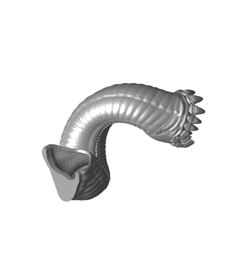 Worm 1 fin.stl 3d model