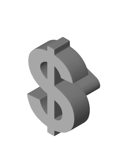 Dollar.stl 3d model