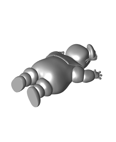 Stay Puft Marshmallow Man 3d model