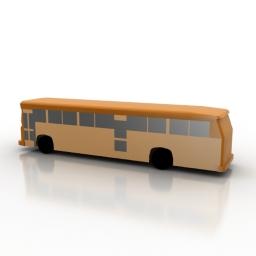 Bus 3D Model 3d model