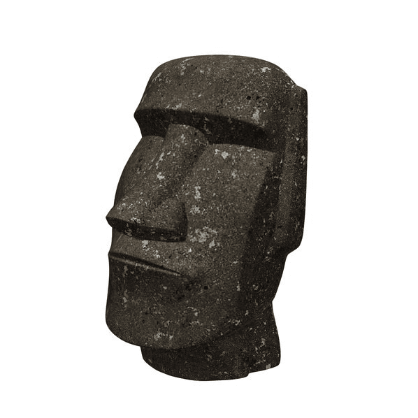 Easter island statue 3d model