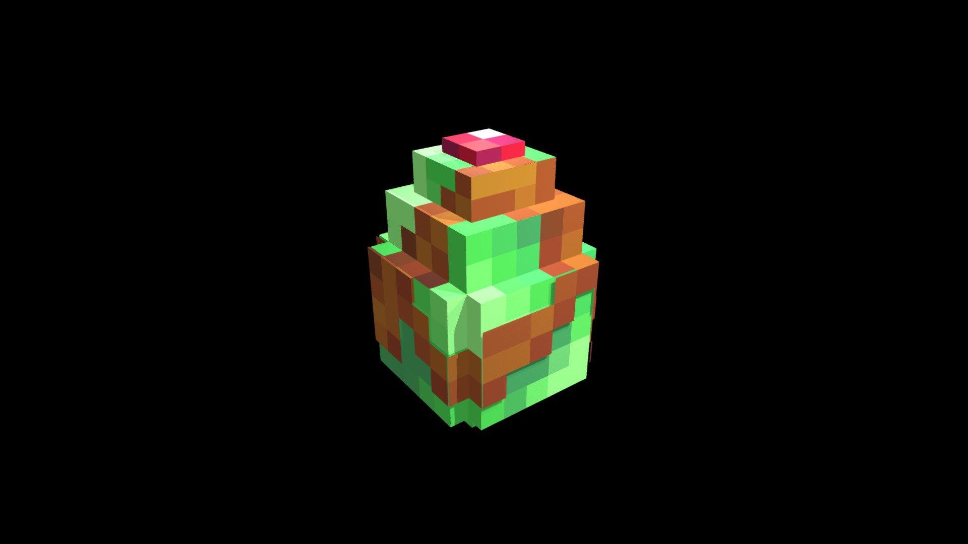 Rare egg by Slepykat 3d model