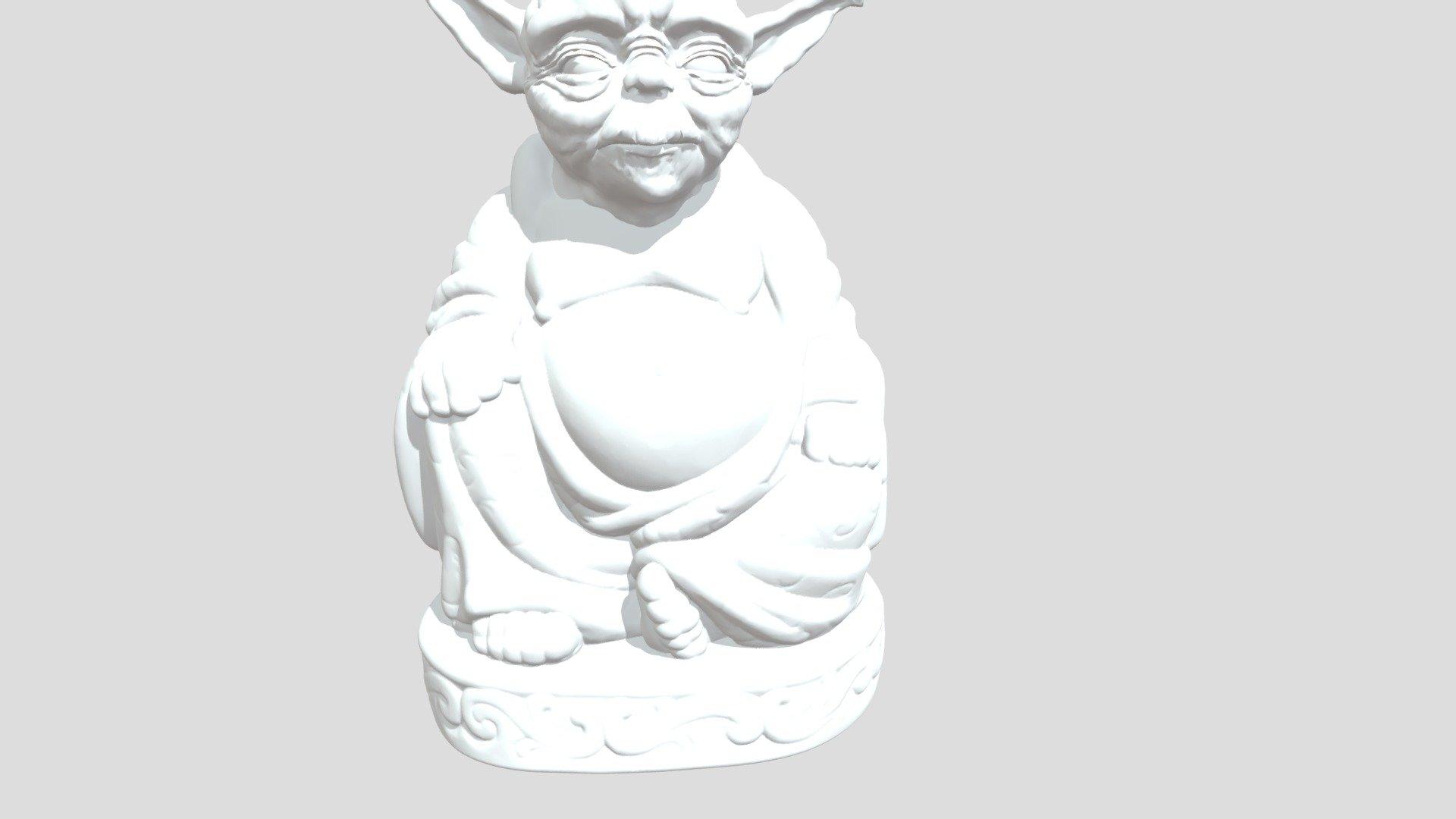 Yoda Buddah 3d model