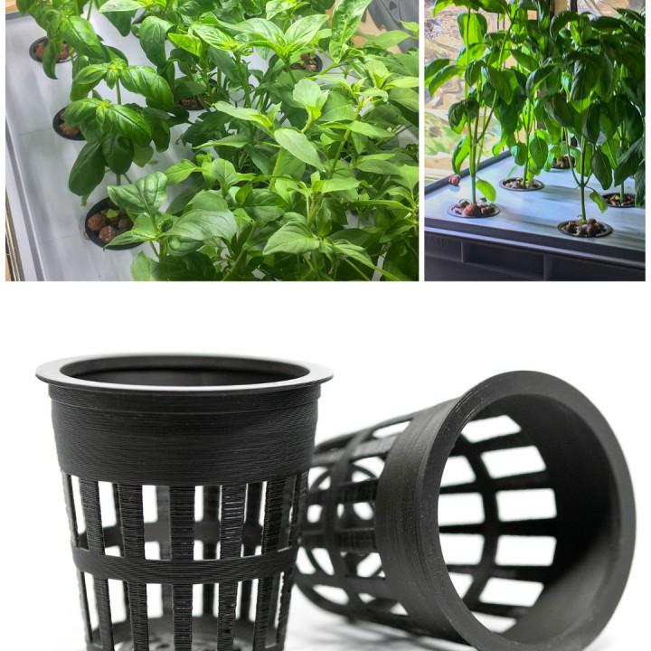 Net Cup / Net Pot for Hydroponic Gardening 3d model