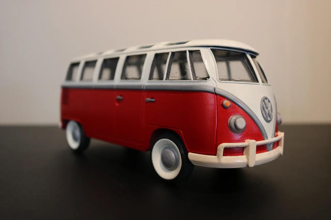 Volkswagen Bus 1970s 3d model