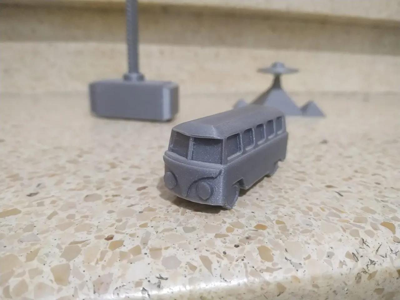 VW bus / van 3d model