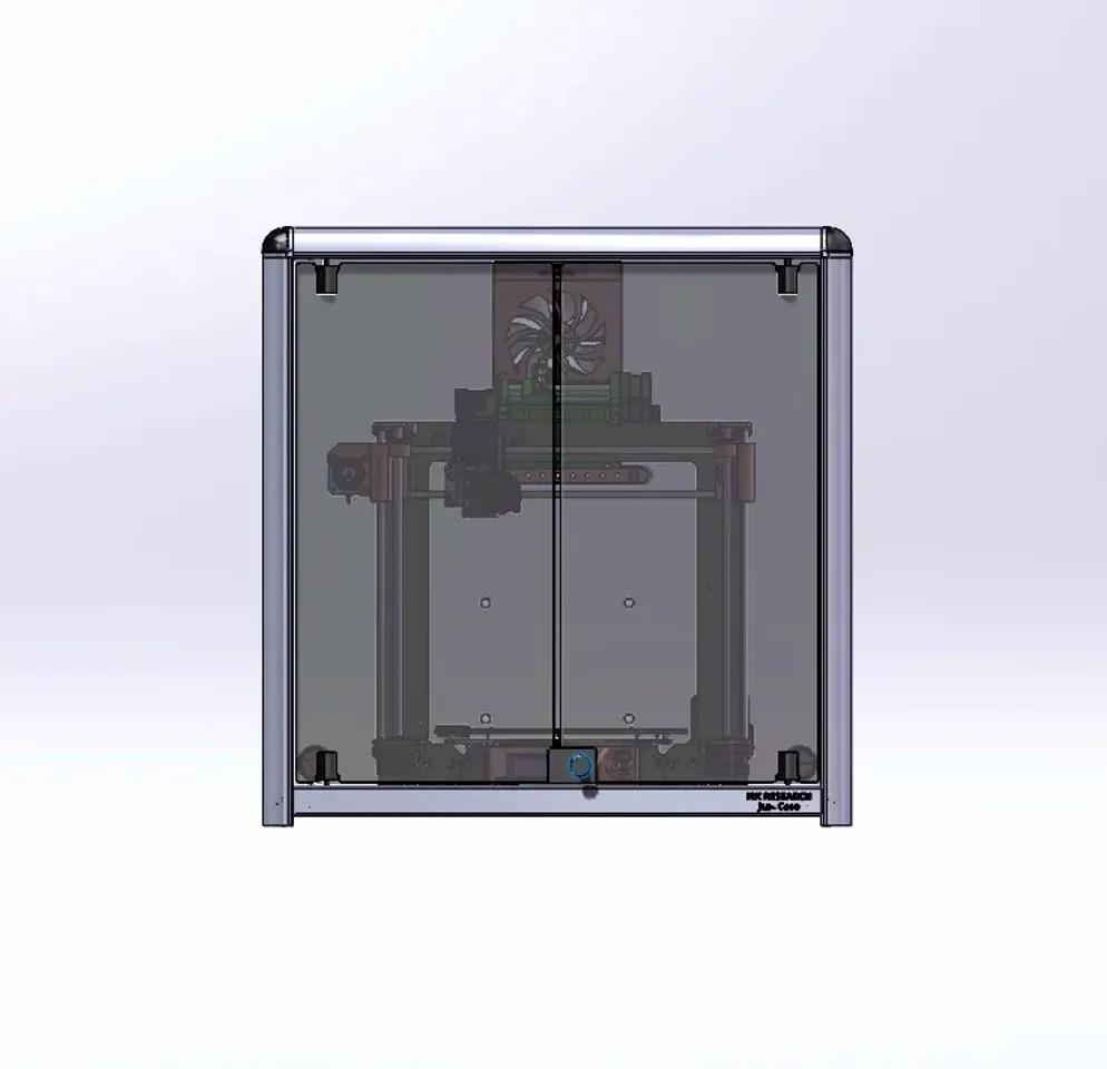 MX JustCase 3D Printer Enclosure v1.0 3d model