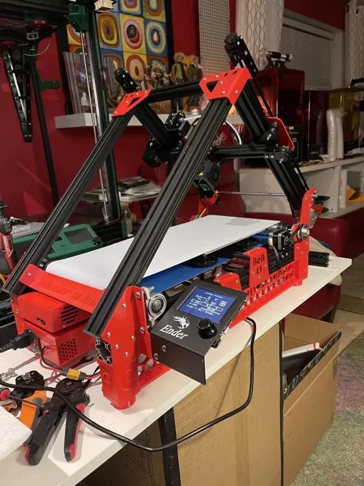Voron remixed feet and skirts for non-Voron builds 3d model