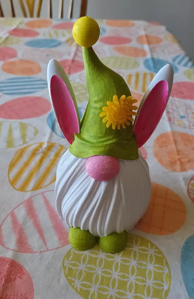 Easter Bunny Gnome 3d model