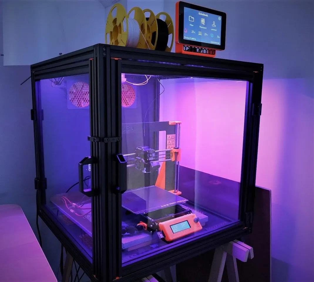 Advanced 3D Printer Enclosure 3d model
