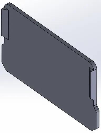 Akro-Mills small drawer divider 3d model
