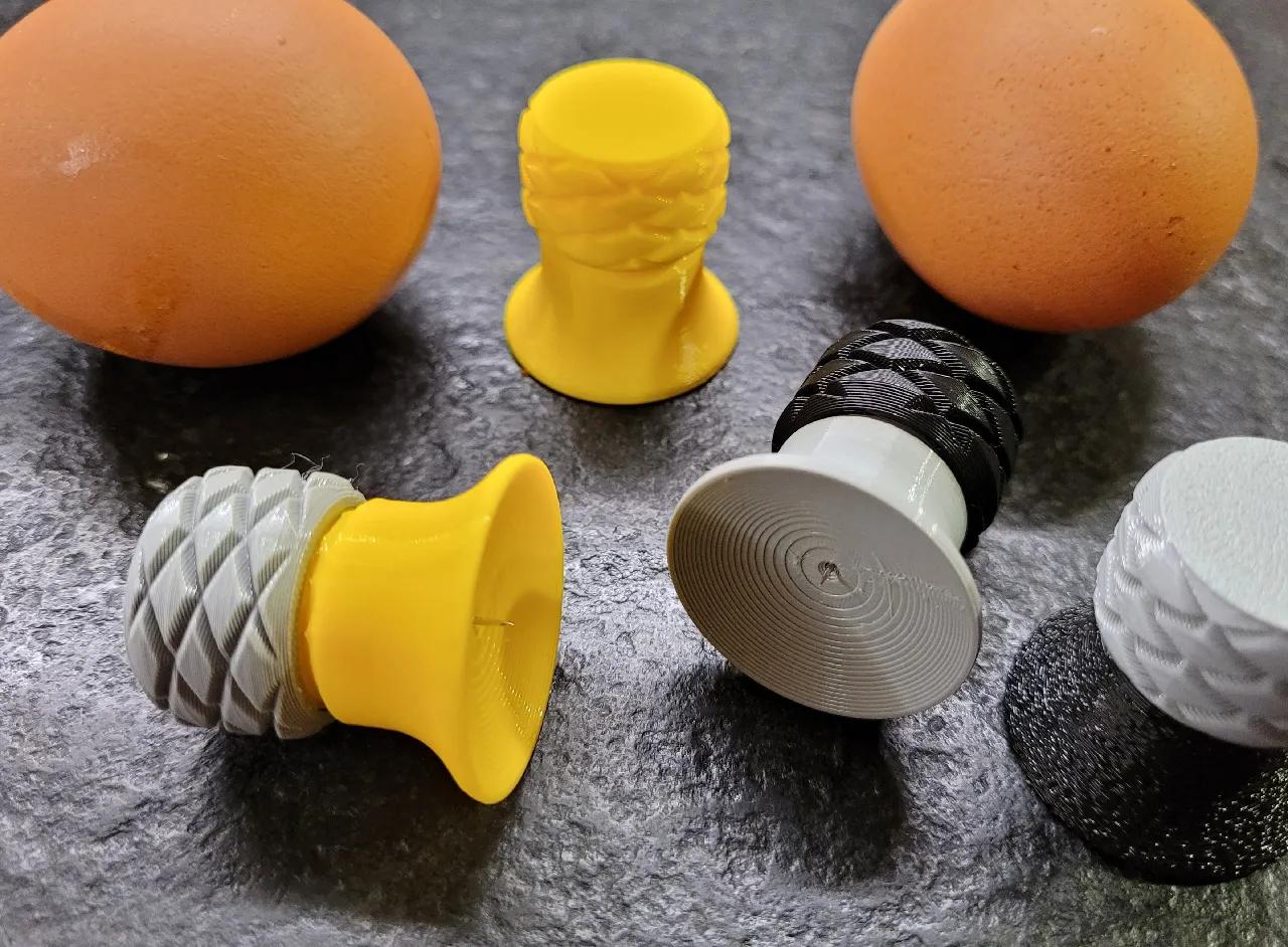 Egg Bubble Piercer - no more cracking eggs while cooking 3d model