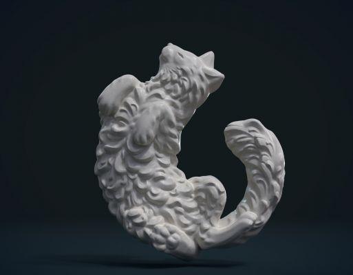 Cat bas-relief
Skazok 3d model