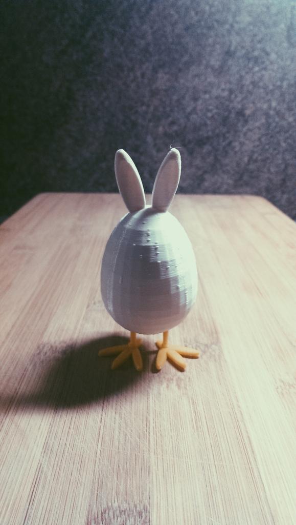 The Easter rabbit egg chicken feet thingy 3d model