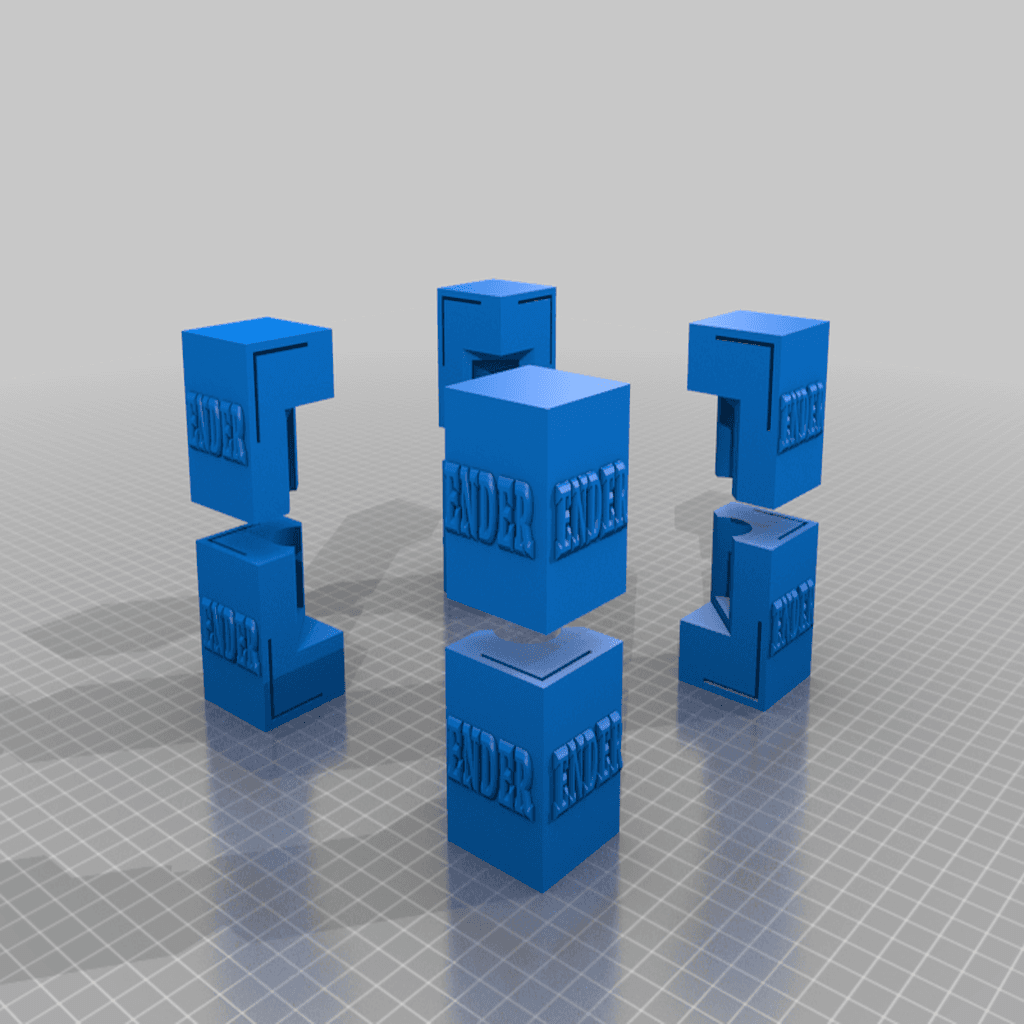 Ender 3 Printer enclosure corners 3d model