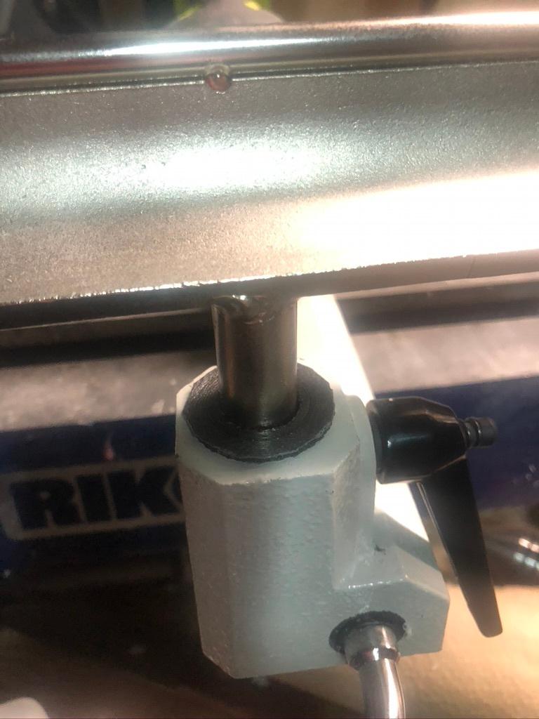 Woodworking - Lathe Tool Rest Adapter from 5/8in to 1in 3d model