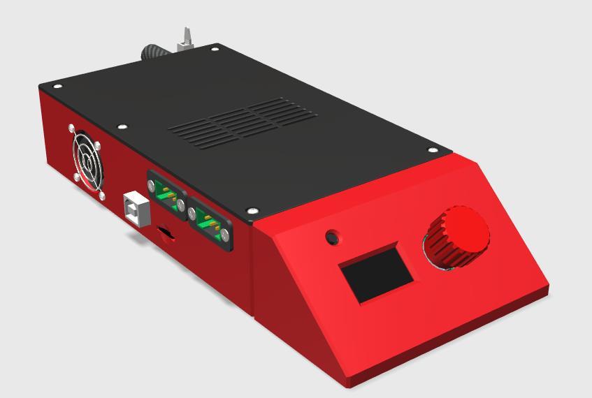 New Electronics Case for SMuFF 3d model
