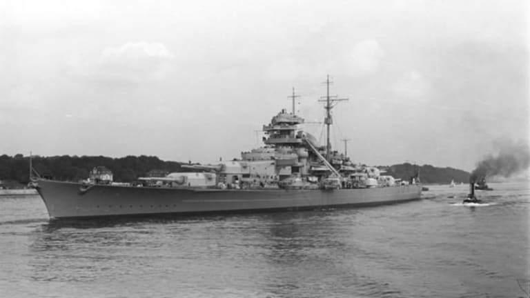 Bismark Class Battleship 3d model