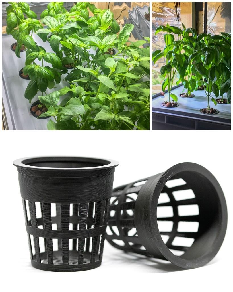 Net Cup / Net Pot for Hydroponic Gardening 3d model